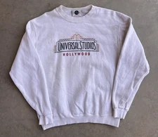 Vintage Universal Studios Sweatshirt size small Crewneck 90s Hollywood VTG flaw