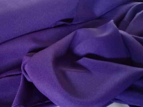 Plum Gabardine Tropical Polyester 60 to 62" wide for sewing. Free swatches. - Picture 5 of 7