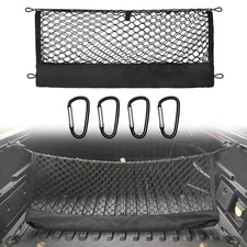 For 22-25 Ford Maverick Envelope Style Truck Bed Mesh Cargo Net With Carabiners
