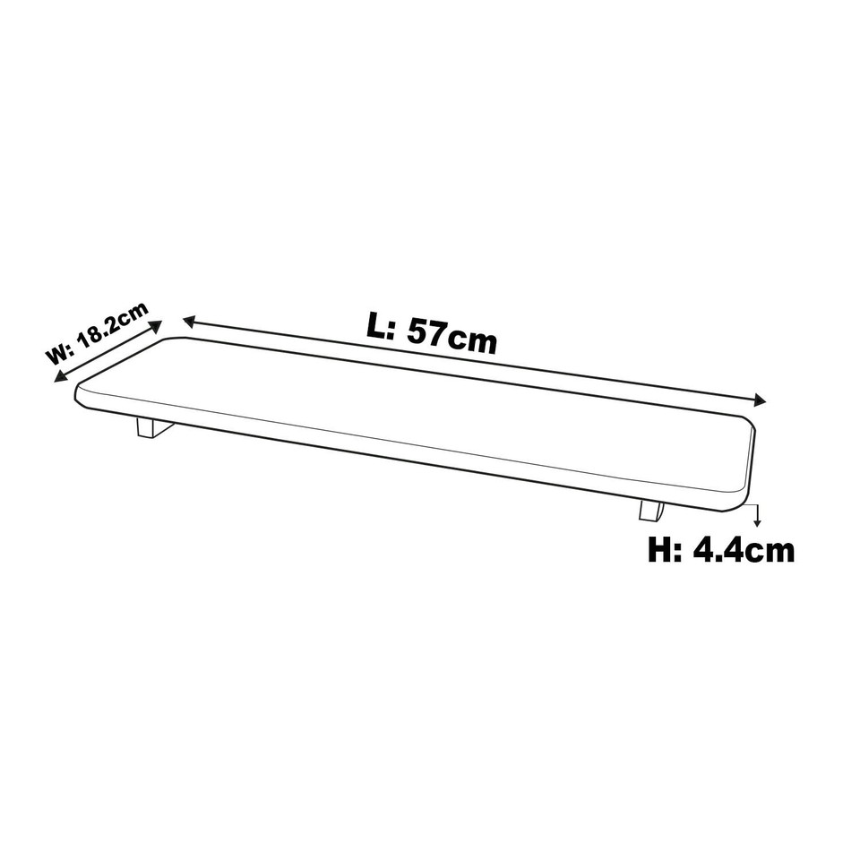 Acacia Rectangular Display Platter Centerpiece Decor Serving Food ...