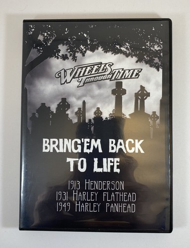 Wheels Through Time Bring Em Back to Life DVD Motorcyle Restoration Harley - Imagen 2 de 6