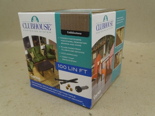 Cortex Clubhaus Terrassendielen Befestigungssystem (Kopfsteinpflaster) 100 LIN FUSS, CHCTXT-100LF - Bild 1 von 6