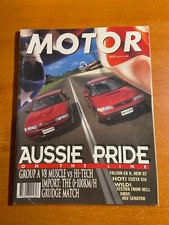 Motor magazine - May 1992 - VN Group A SS vs Liberty RS Turbo