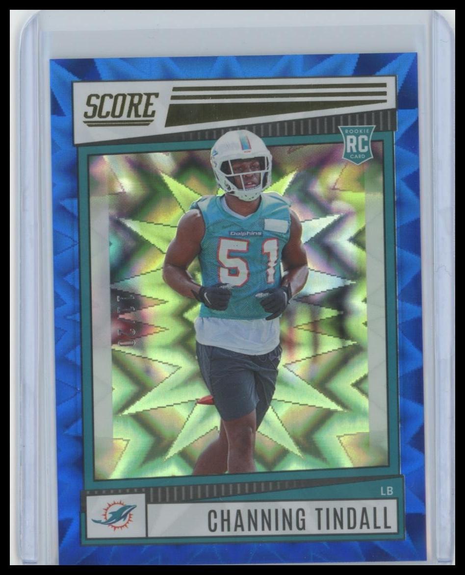 Channing Tindall Panini Score #355 Red Zone