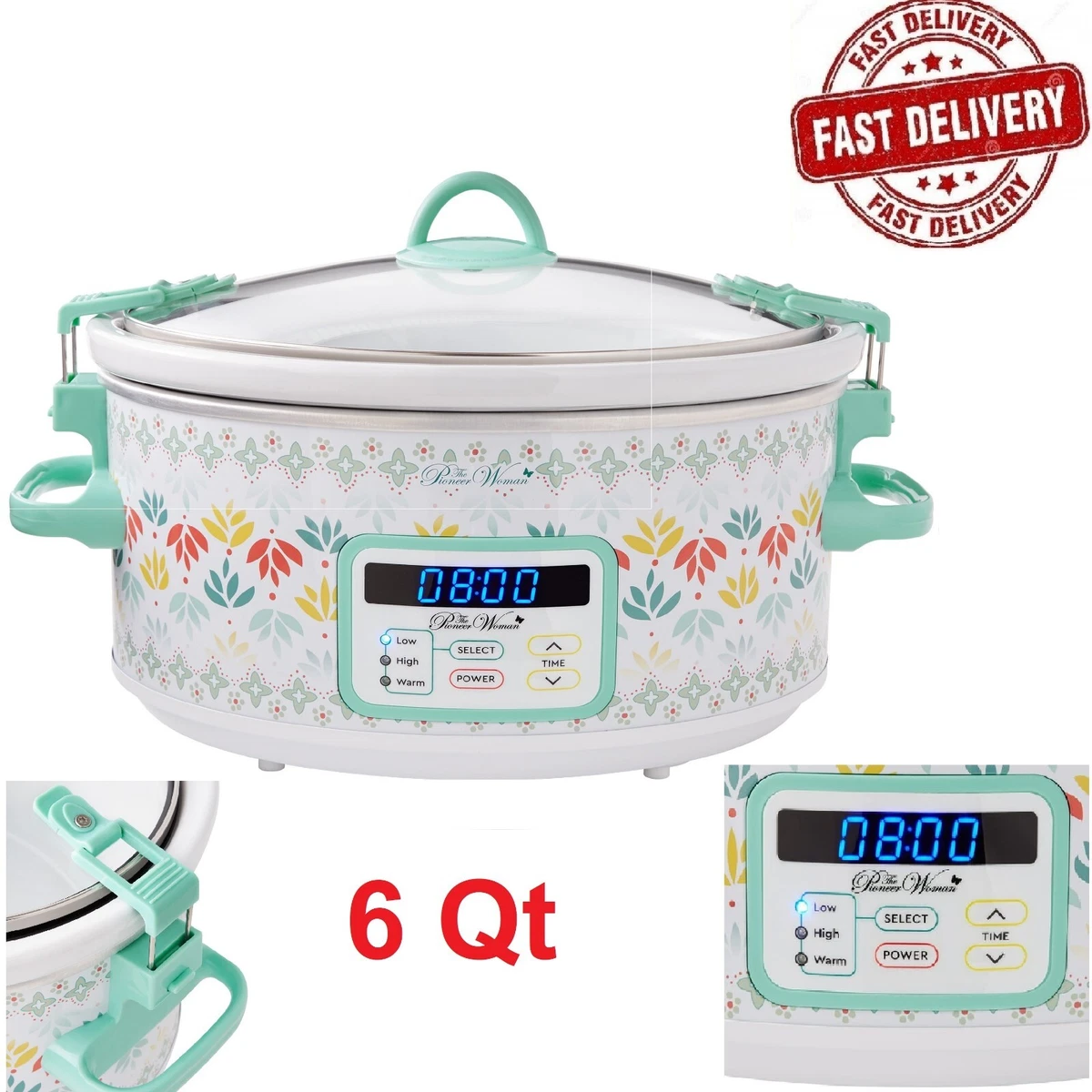 6 Quart Oval Programmable Set & Forget® Slow Cooker - 33961