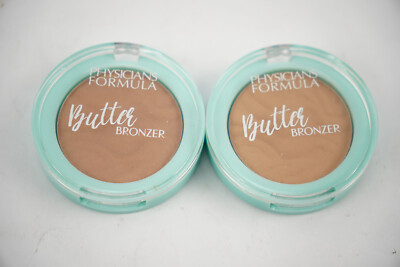 NWOB 2pc Set Physician's Formula Mini Butter Bronzer 0.12 Oz ea