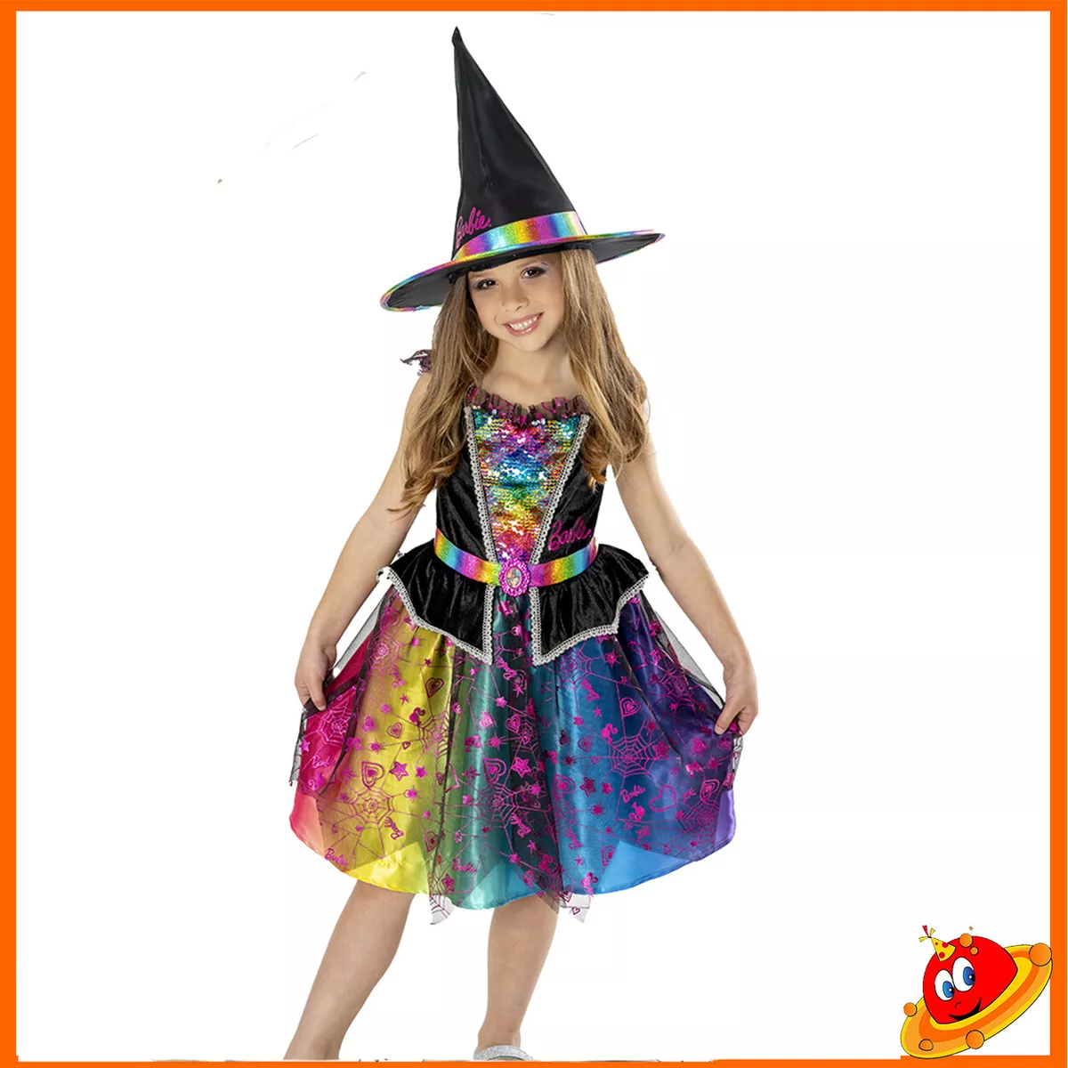 Barbie Witch License Halloween Carnival Costume
