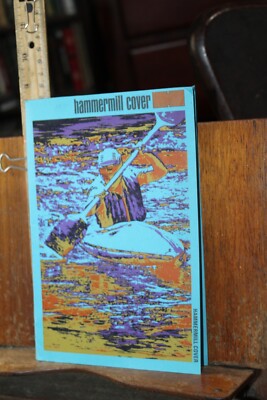 Vintage Hammermill Cover Paper Colors Samples Color Catalog
