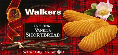 WALKERS KEKSE SHORTBREAD VANILLA 150g
