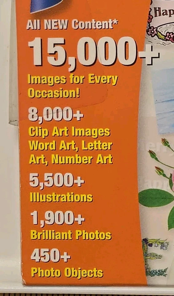 COSMI Print Perfect Clip Art 15,000+ Images Windows 98SE/Me/2000/XP - NEW 2005 - Image 2 of 4