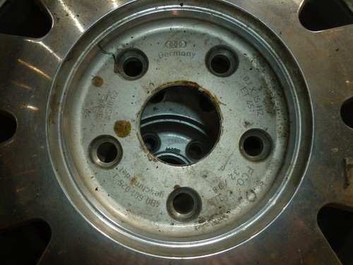 2 Audi Komplett Rad Alu Felge 6J X 15 H2 ET45 Reifen Dunlop Sport 205/60R15 91V - Bild 8 von 9