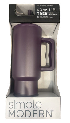 Simple Modern 40 oz Tumbler with Handle and Straw Lid NEW