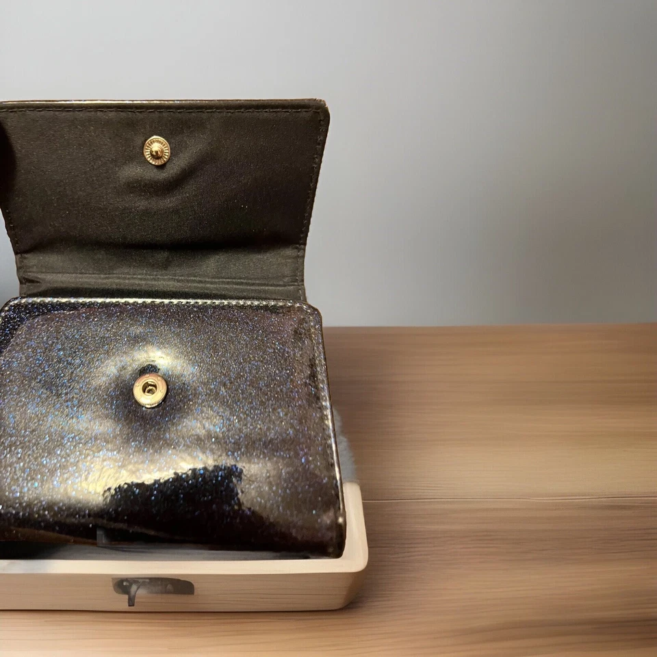 Apt 9 Mujer Cartera Azul Pequeño Snap Foto 3 de 4