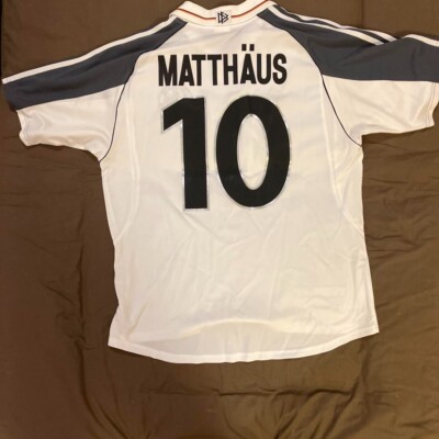  MATTHÄUS 10 サッカーシャツ Matthaus 10 Germany L DFB 2000 Home fussball shirt jersey trikot