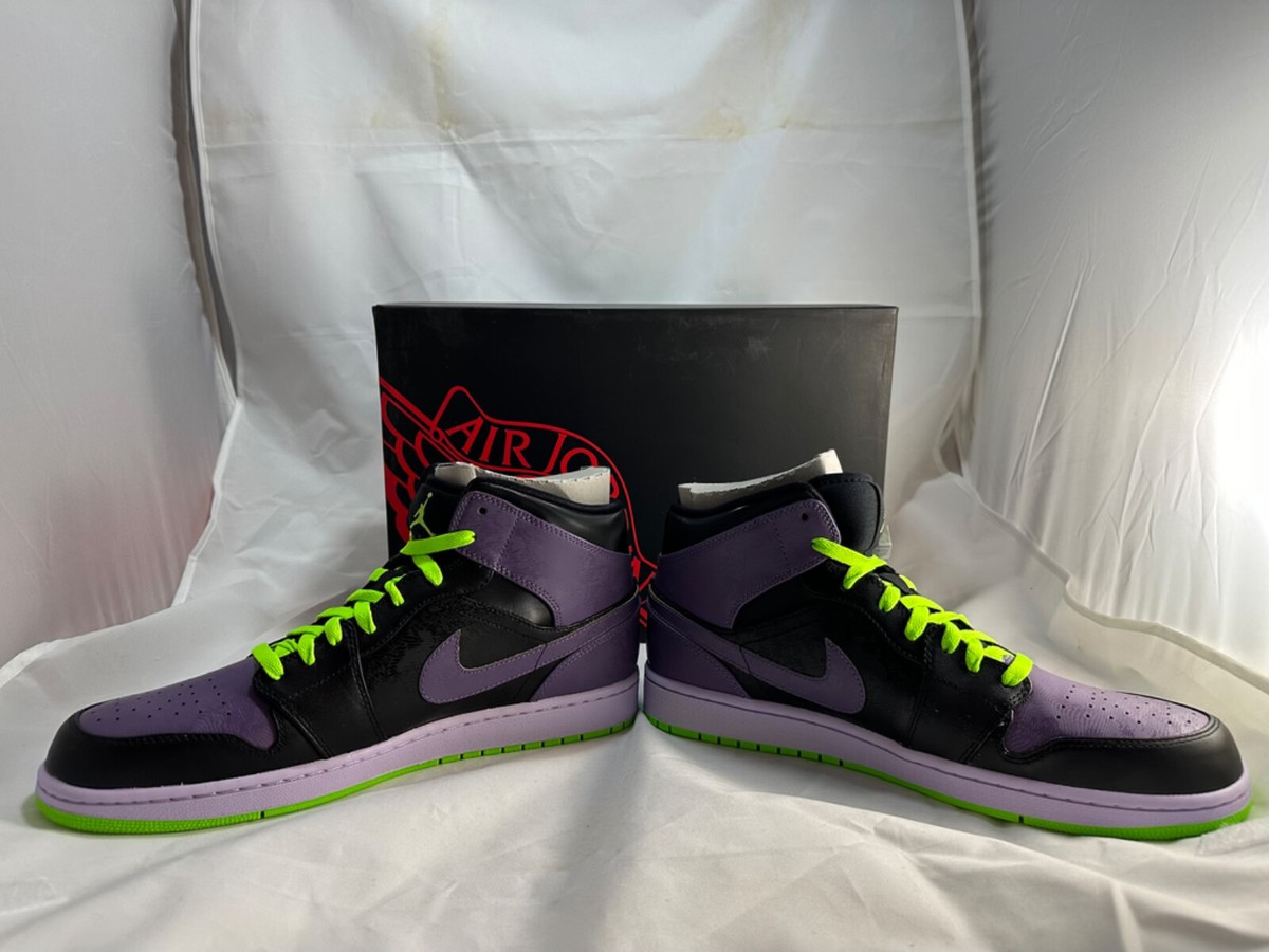 NIKE AIR JORDAN 1 RETRO JOKER NIGHT VISION 136065-021 SIZE NIKE AIR JORDAN 1 RETRO JOKER NIGHT VISION 136065-021 SIZE