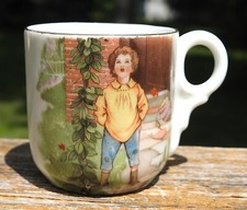 1913 Dolls' Tea Party Cup Emery Bird Thayer Kansas City Missouri Royal Bayreuth