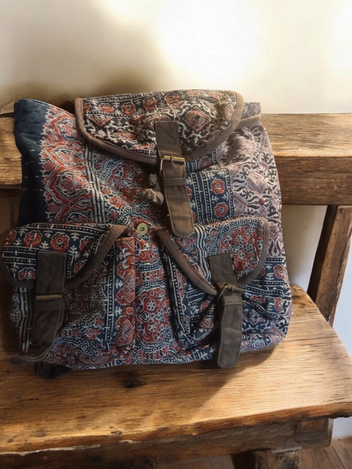 Earthbound Quilted Backpack - image 1