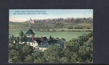 c1920s LOMA LINDA SANITARIUM CALIFORNIA TUBERCULOSIS HOSPITAL ANTIQUE POSTCARD