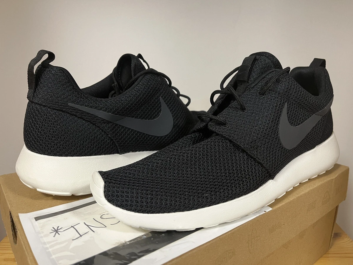 perjudicar intelectual Descripción 2012 NIKE ROSHE RUN Black/Anthracite/Sail 511881-010 Size 10.5 Brand New  675911193198 | eBay