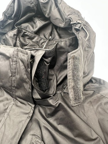Avalanche Mens Black Hooded Waterproof Jacket With Detachable Liner Zipper - Bild 13 von 16