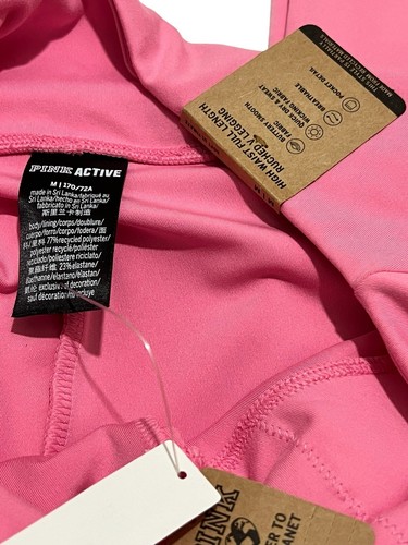 Victoria's Secret PINK Legging Active Ultimate Soft Logo Pink Gr. M Rüschen Neu mit Etikett - Bild 6 von 8