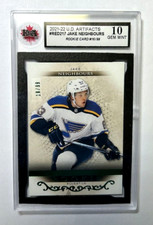 2021-22 Artifacts Emerald #RED217 Jake Neighbours /99 | KSA GRADED GEM MINT 10