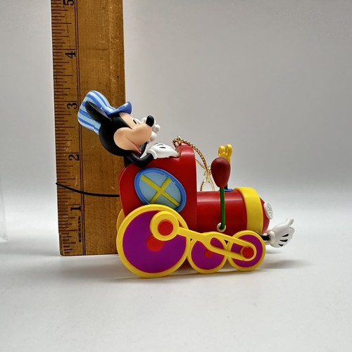 2010 Hallmark Disney Clickety Mickey Mouse Clubhouse Train Engineer - Picture 9 of 16