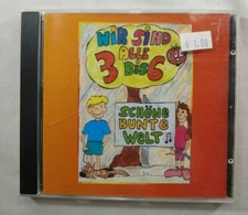 Wir Sind Alle 3 Bis 6, Vol. 2 by Schone Bunte Welt (CD, 1993, Go For Music)