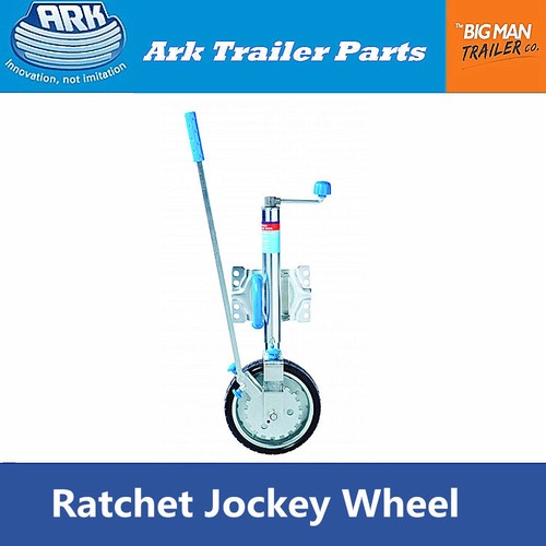 Ark 10" Swingup Ezimover Trailer Ratchet Jockey Wheel eBay