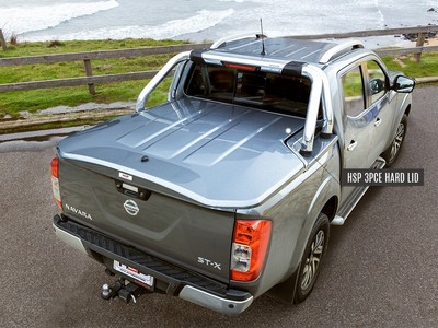 Nissan Navara Np300 Dual Cab Premium Ute Cover Hard Top Tonneau Lid Hsp New Ebay