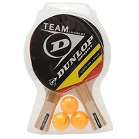 Dunlop Team 2 Player Set Table Tennis Set (2 Bats And 3 Balls) Dunlop Team 2 Player Set Table Tennis Set (2 Bats And 3 Balls)
