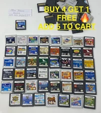 Original Nintendo DS 3DS Games Video Games Buy 4 Get 1 Free Tested Working