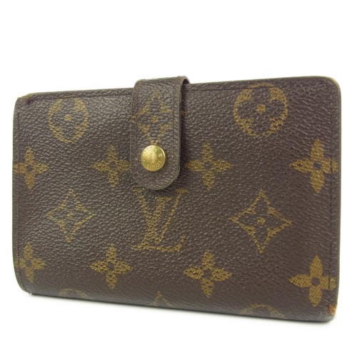Auth LOUIS VUITTON M61674 Monogram Portefeuille Viennois Wallet F/S 2812