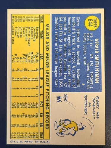 Tarjetas de béisbol Topps 1970 completan tu conjunto que elijas los altos #634 - #720 - Imagen 27 de 389