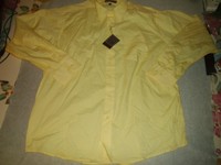 Mens Beautiful Oleg Cassini Long Sleeve Yellow Shirt L 16 1/2 34/35 Tags Mens Beautiful Oleg Cassini Long Sleeve Yellow Shirt L 16 1/2 34/35 Tags
