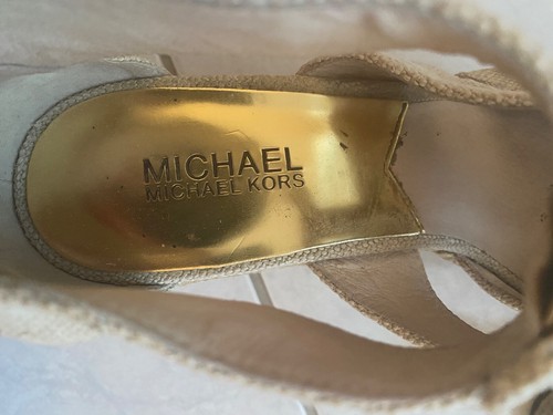 Michael Kors Wedges, Gr.40, beige, kaum getragen super Zustand - Bild 5 von 8