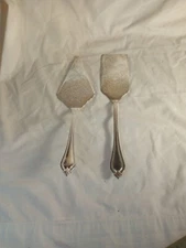 International Silver Company Cake & Pie Serving Set Silver Plate