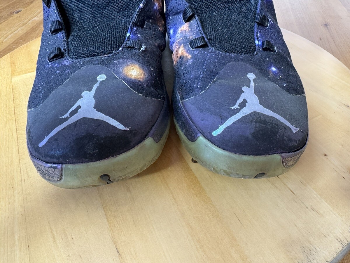 Nike Air Jordan XXX 30 Q54 Size 7 Quai 54 Cosmo Galaxy