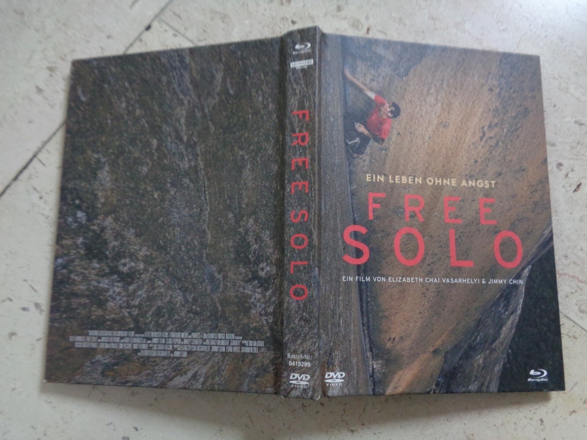 FREE SOLO *rare* OOP 4K UHD Blu-ray Digibook 3 Disc DVD Alex