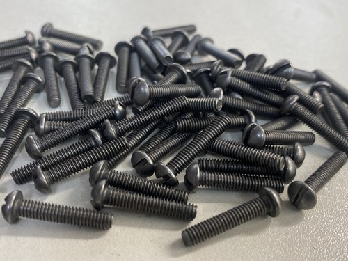Steel BA Round Screws Head Machine Bolts Self Colour Engineer 0BA 2BA 4BA 6BA - Picture 11 of 24