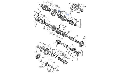 ISUZU Genuine Needle Bearing 4st Gear for FRR FSR Transmission MLD6Q 1098113000 - Bild 2 von 6