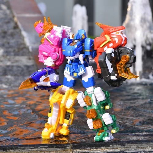 Miniforce Super Dino 7In1 Dinosaurs Figure Power Ranger Model Combiner Robot Toy - Picture 2 of 12
