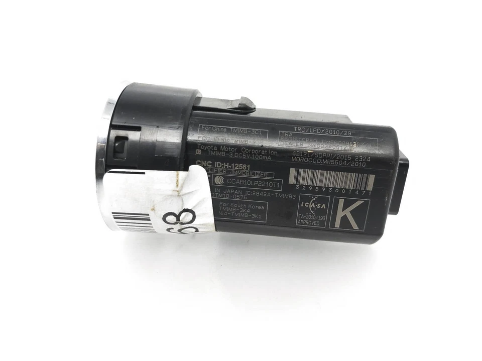 2017-2019 Toyota Prius Prime botão de ignição sem chave partida 89611-30144 *A/T - Imagem 2 de 4