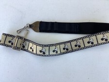 Vintage Bobby Lee Mickey Mouse 1980's Hippie Styled Camera Strap Walt Disney
