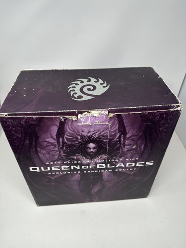 Blizzard 2011 Employee Holiday Gift STARCRAFT KERRIGAN QUEEN OF BLADES RARE - Picture 2 of 13
