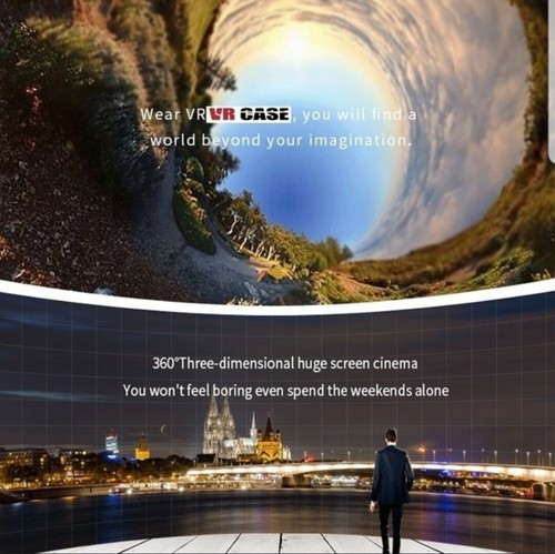 Visore VR Box 3D + Joystick – Realtà Virtuale per Smartphone, Giochi, Video 360° - Foto 7 di 9
