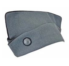 Swiss Gabardine Overseas Cap Military Surplus Uniform Officer Hat Sz 7 (56 Eur)