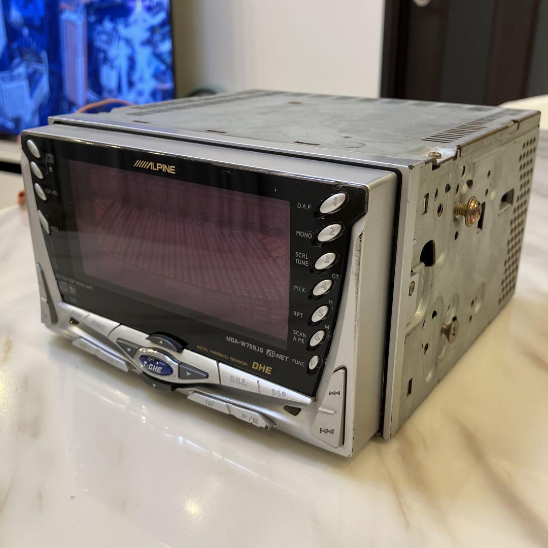 Alpine High Sound Quality CD MD DSP/HEAD UNIT MDA-W759JS:JP Alpine High Sound Quality CD MD DSP/HEAD UNIT MDA-W759JS:JP