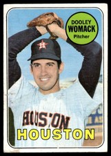 1969 Topps Dooley Womack #594 Houston Astros Baseball Card