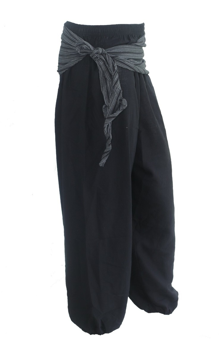 Nuevo Calça Harém Yoga Feminina De Perna Larga, Hippie | Parcelamento - Foto 4